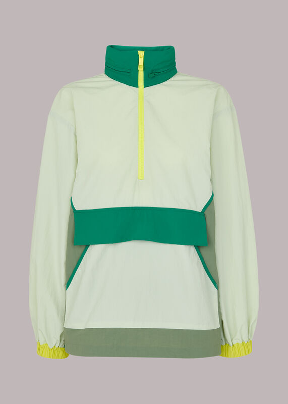 Colour Block Anorak